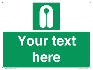 Custom sign safe condition Lifejacket